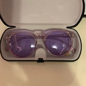 Urban Outfitters purple sunglasses